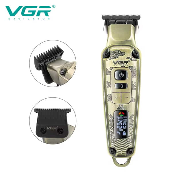 VGR V-901 Originale – Précision Pro pour Barbe & Cheveux