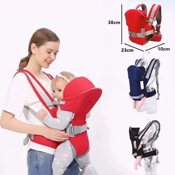 Porte-Bébé Ergonomique Confort+ – Sécurité & Bien-être dès les premiers mois