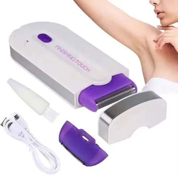 Rasoir et Épilateur Réchargeable Sans Douleur- Pour Peau Lisse Et sublime