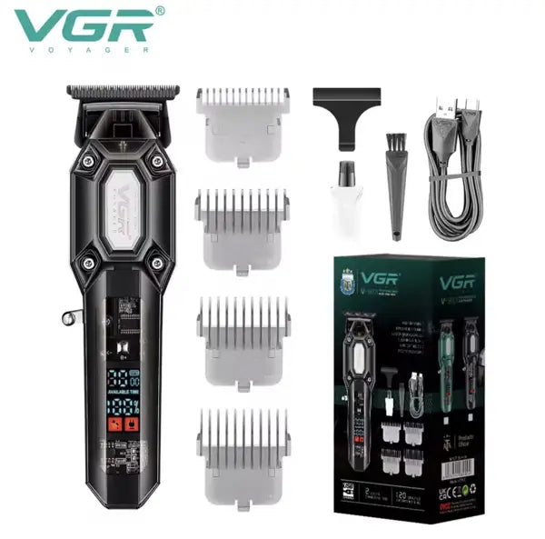 Tondeuse Professionnelle VGR 900 – Précision, Puissance et Style