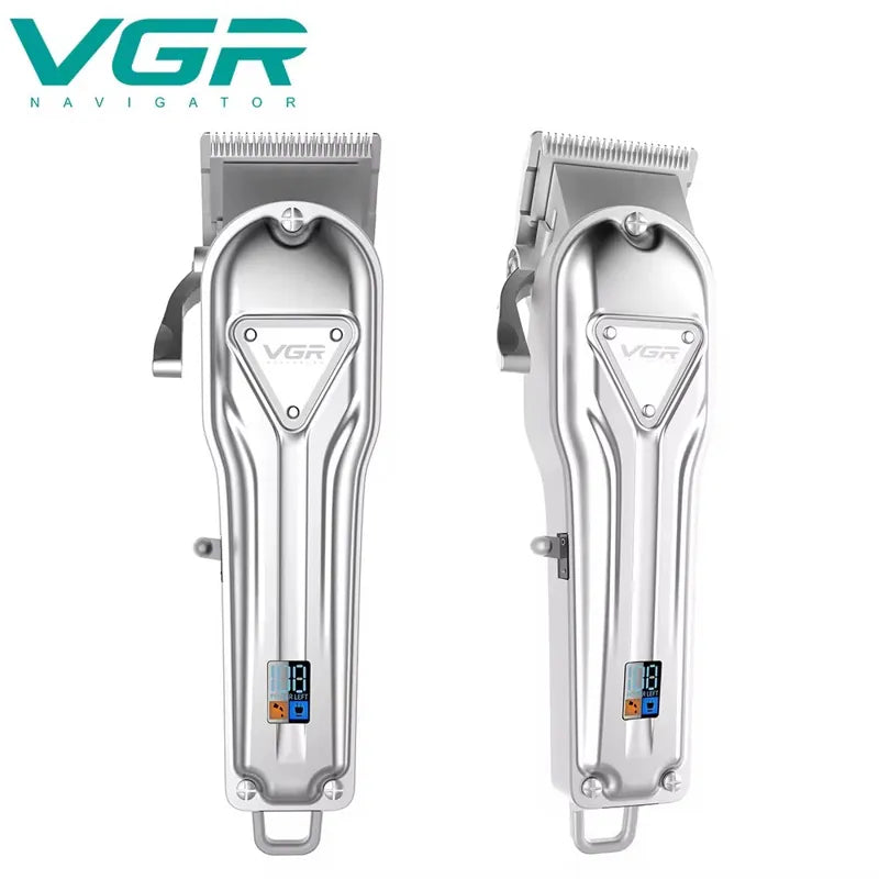 Tondeuse Professionnelle VGR V-140 — Or ou Argent — Écran LED