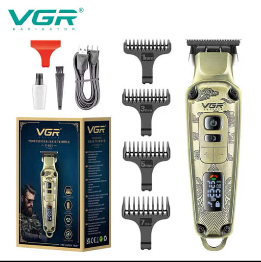 VGR V-901 Originale – Précision Pro pour Barbe & Cheveux