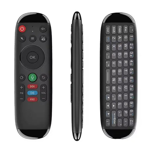 Télécommande Universelle Rechargeable –  Avec Clavier, Souris & Contrôle Vocal