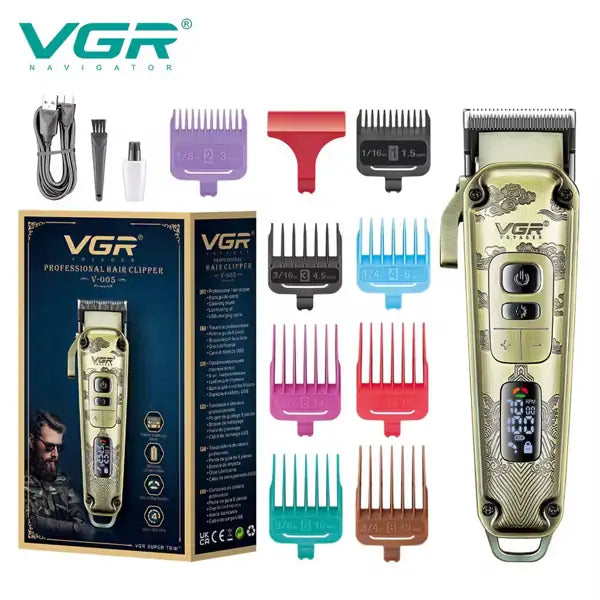 Tondeuse Professionnelle VGR V-005 — Coupe Précise & Puissante