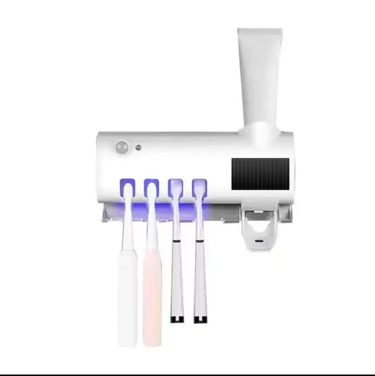 🦷 Stérilisateur & Distributeur de Dentifrice Intelligent – Protection Totale & Hygiène Assurée