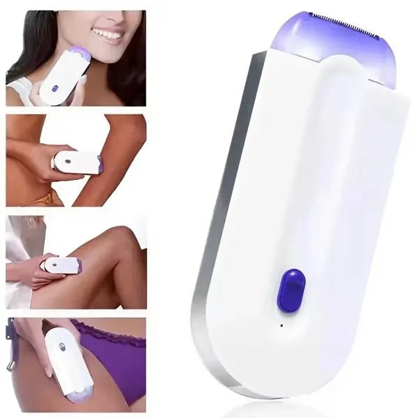 Rasoir et Épilateur Réchargeable Sans Douleur- Pour Peau Lisse Et sublime
