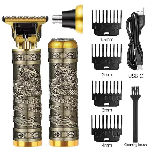 Trim Master 3 en 1 rechargeable – Tondeuse barbe, cheveux & nez
